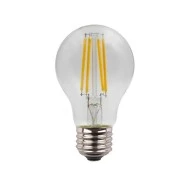 Λάμπα LED filament clear E27 A60 2.5W 4000k με ενδιάμεσο χρώμα φωτός 525lm 360°