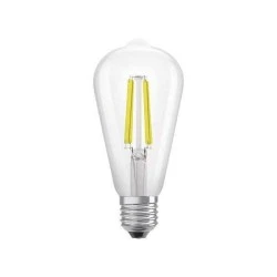 Λάμπα led st64 E27 filament clear 4W 840lm με ενδιάμεσο χρώμα φωτός 4000k 840lm