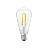 Λάμπα filament clear E27 αβοκάντο 4W με θερμό χρώμα φωτός 3000k 840lm & γωνία δέσμη 360°