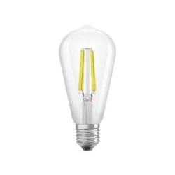 Λάμπα filament clear E27 αβοκάντο 4W με θερμό χρώμα φωτός 3000k 840lm & γωνία δέσμη 360°
