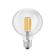 Λάμπα LED E27 G125 filament globe clear 7,2W  με ενδιάμεσο χρώμα φωτός 4000k 1521lm 360°