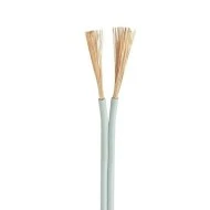 Καλώδιο NYFAZ H03VH-H 2X0,75mm² εύκαμπτο πλακέ εσωτερικών εγκαταστάσεων λευκό