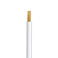 Καλώδιο μονόκλωνο 1x1.5mm² H07V-U NYA δύσκαμπτο μονωμένο σε λευκό χρώμα 