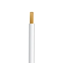 Καλώδιο ρεύματος 1x2.5mm²  H07V-K NYAF σε λευκό χρώμα στροφείο 100m