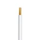 Καλώδιο μονόκλωνο 1x1.5mm² H07V-U NYA δύσκαμπτο μονωμένο σε λευκό χρώμα Καλώδιο μονόκλωνο 1x1.5mm² H07V-U NYA δύσκαμπτο μονωμένο σε λευκό χρώμα