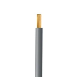 Καλώδιο μονόκλωνο 1x1mm² ΗΟ5V-U ΝΥΑ σε γκρι χρώμα σε στροφείο 100m