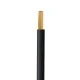Καλώδιο μονοπολικό 1x6mm² NYA H07V-R δύσκαμπτο σε μαύρο χρώμα