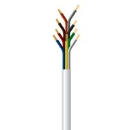 Καλώδιο συναγερμού με διατομή 4x0,22mm  CCA 24AWG σε λευκό χρώμα 