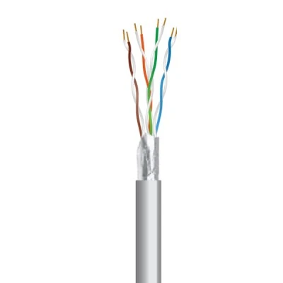 Καλώδιο DATA FTP CAT-6e με διατομή 4x2x0.574mm² 23AGW CCA με σε γκρι χρώμα