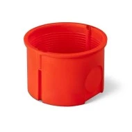 Μπουάτ χωνευτό με διάσταση 60x60x40mm γυψοσανίδας πορτοκαλί IP20