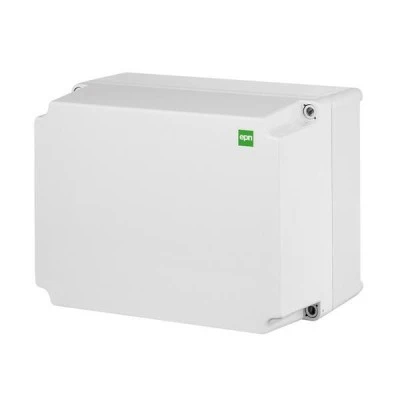 Μπουάτ εξωτερικό βιομηχανικό 105x105x140mm στεγανό IP65 σε γκρι χρώμα