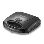 Τοστιέρα 800W με λαβή κλειδώματος και ενδεικτικές λυχνίες ισχύος και προθέρμανσης