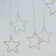 LED κουρτίνα με 8 μεταλλικά αστέρια μπαταρίας με χρονοδιακόπτη θερμό χρώμα φωτός & μήκος 155x175cm IP44 LED κουρτίνα με 8 μεταλλικά αστέρια μπαταρίας με χρονοδιακόπτη θερμό χρώμα φωτός & μήκος 155x175cm IP44