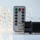 300 λαμπάκια ΜΙΝΙ LED 3,6W με θερμό φως & τηλεχειριστήριο προέκταση παροχής 300cm με καλώδιο μπρονζέ χαλκού IP44