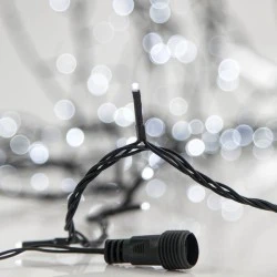 280 led λαμπάκια LINE  3.6W με ψυχρό χρώμα φωτός 7500-85000k με πράσινο καλώδιο χωρίς μετασχηματιστή με 8 προγράμματα IP44