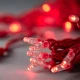 96 LED λαμπάκια 6,9W 24V με κόκκινο χρώμα φωτός & κόκκινο καλώδιο IP65 κατάλληλα για εξωτερικό χώρο με μήκος 970cm