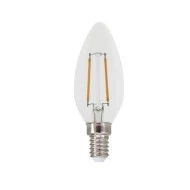 Λάμπα led filament κεράκι Ε14 4W 230V 4000k ενδιάμεσο λευκό φως 490lumen 30000h