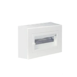 Πίνακας 1 σειράς 13 ασφαλειών επίτοιχος 355x235x105mm με πλαστική πόρτα και διάφανο κάλυμμα 