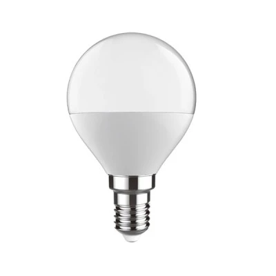 Λάμπα led σφαιρική Ε14 G45 7W 230V 4000k ενδιάμεσο λευκό φως 530lm με δυνατότητα ρύθμισης της έντασης φωτός & γαλακτερό κάλυμμα Λάμπα led σφαιρική Ε14 G45 7W 230V 4000k ενδιάμεσο λευκό φως 530lm με δυνατότητα ρύθμισης της έντασης φωτός & γαλακτερό κάλυμμα