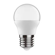 Λάμπα led σφαιρική  Ε27 7W 230V 4000k ενδιάμεσο  λευκό φως 530lm με δυνατότητα ρύθμισης της έντασης φωτός & γαλακτερό κάλυμμα
