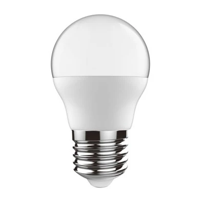 Λάμπα led σφαιρική  Ε27 7W 230V 4000k ενδιάμεσο  λευκό φως 530lm με δυνατότητα ρύθμισης της έντασης φωτός & γαλακτερό κάλυμμα