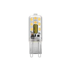 Λάμπα led G9 κυλινδρική 3W 230V 3000k θερμό λευκό φως δέσμης 300° 250lm 30000hrs