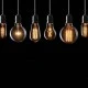 Λάμπα LED FILAMENT GLOBE Ε27 10W 230V AC θερμό φως 2700k 1220lm ντιμαριζόμενη με διάφανο κάλυμμα