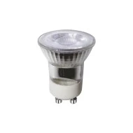 Λάμπα led GU10 2.5W 230V 6000k ψυχρό λευκό φως δέσμης 38° 280 lumen Ø35m