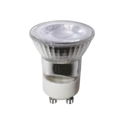 Λάμπα led Ø35mm Mini GU10 2,5W 230V AC 4000k ενδιάμεσο  λευκό φως δέσμης 38° 270 lm