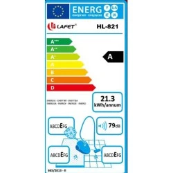 Ηλεκτρική σκούπα  HL-821 2 σε 1 χειρός-πατώματος 600W με διακόπτη On/Off για εύκολη λειτουργία