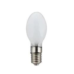 Λάμπα νατρίου αχλάδι E40 ισχύος 100W 230V 2000K θερμό φως υψηλής πιέσεως με γαλακτερό κάλυμμα