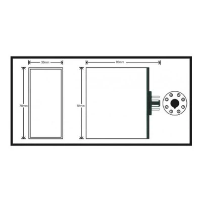 Επιτηρητής στάθμης νερού N502 230 V ac ~/50HZ με καλώδιο και μηχανικό φλοτέρ