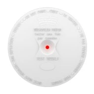 Ασύρματος ανιχνευτής καπνού Omega 9V DC με λειτουργία μπαταρίας & απόσταση μετάδοσης 500m