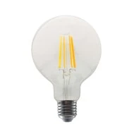 Λάμπα led Globe G95  E27 ισχύος 10W 230V ντιμαριζόμενη 4000k ενδιάμεσο λευκό φως 1260lm με διάφανο κάλυμμα
