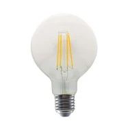 Λάμπα led filament globe G95 Ε27 8W 230V 4000k ενδιάμεσο λευκό φως 1010lumen δέσμης 360°