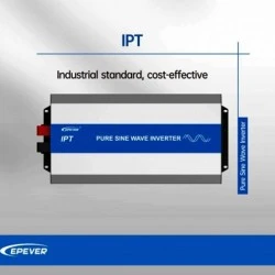 Μετατροπέας τάσης - inverter DC - AC 1500W/12V ημιτονικής εξόδου IPT-1500-12 EPSOLAR / EPEVER 1500VA 
