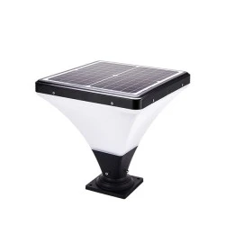 Ηλιακό φωτιστικό LED HSL-522 αλουμινίου 25W με ψυχρό λευκό χρώμα φωτός με ηλιακό πάνελ & μπαταρία