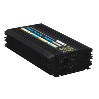 Inverter-μετατροπέας καθαρό ημίτονο 2000W 12VDC με τάση εξόδου 220-240V AC  & μέγιστη ισχύς 4000W