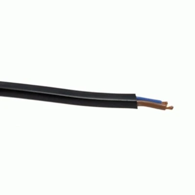 Καλώδιο για γιρλάντα σε μαύρο χρώμα H05VVH2-F 2x1.5mm²
