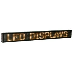 Ηλεκτρονική επιγραφή LED μονής όψης 82X14X5.5cm εσωτερικού χώρου μιας σειράς με υψηλής φωτεινότητας SMD LEDs