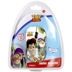 Ενσύρματο οπτικό ποντίκι mini της Disney με μοτίβο "TOY STORY" 1000 dpi.