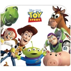 Σετ mini οπτικό ποντίκι και mousepad με μοτίβο "TOY STORY" 1000 dpi
