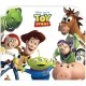 Σετ mini οπτικό ποντίκι και mousepad με μοτίβο "TOY STORY" 1000 dpi