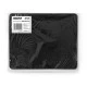Mousepad μαύρο διάστασης 180x220mm με αντιολησθητική βάση 