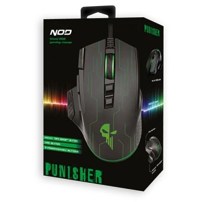 Gaming mouse ενσύρματο RGB με λογισμικό για custom setup και ανάλυση έως 3200DPI Gaming mouse ενσύρματο RGB με λογισμικό για custom setup και ανάλυση έως 3200DPI