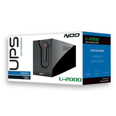 UPS Line interactive 2000VA 12V 9Ah με 4 σούκο για πλήρη προστασία από τις εναλλαγές τάσεων UPS Line interactive 2000VA 12V 9Ah με 4 σούκο για πλήρη προστασία από τις εναλλαγές τάσεων