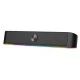  Soundbar PC Speaker 2.0 RGB 6W με εντυπωσιακό γραμμικό & ατμοσφαιρικό RGB φωτισμό με πλήκτρα αφής