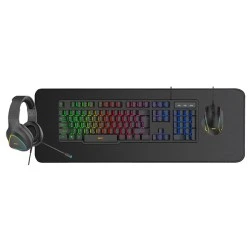 Gaming bundle 4 in 1 NOD PLATOON σετ περιλαμβάνει gaming πληκτρολόγιο mouse  headset & XXL mousepad
