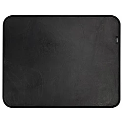 Δερμάτινο mousepad σε μαύρο χρώμα με διάσταση 350x270x3mm & ευχάριστη αίσθηση στη χρήση