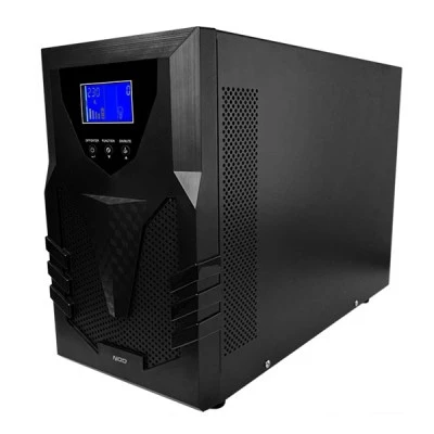 Συσκευή UPS ONLINE NOD με ισχύ 2000VA 1600W με LCD οθόνη εξοπλισμένο με 4 μπαταρίες NOD LAB 12V7.2AH & 3 πρίζες σούκο Συσκευή UPS ONLINE NOD με ισχύ 2000VA 1600W με LCD οθόνη εξοπλισμένο με 4 μπαταρίες NOD LAB 12V7.2AH & 3 πρίζες σούκο